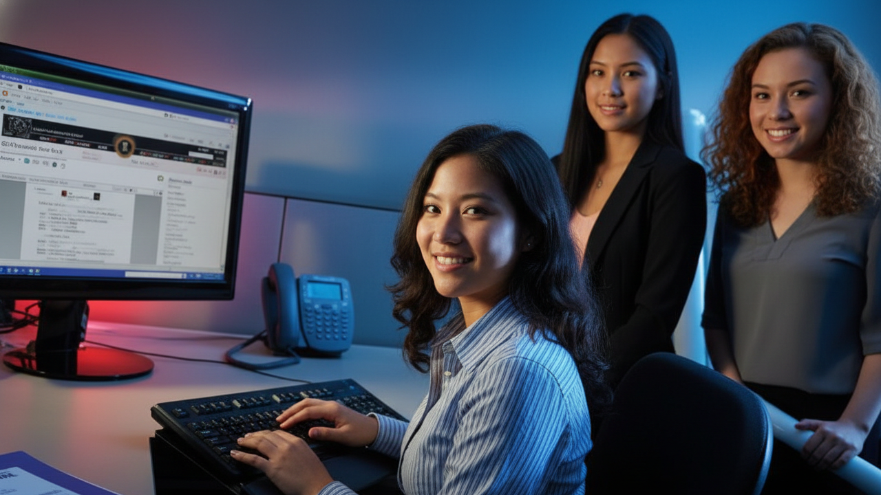 Outsourced GRC Analysts Female Employees