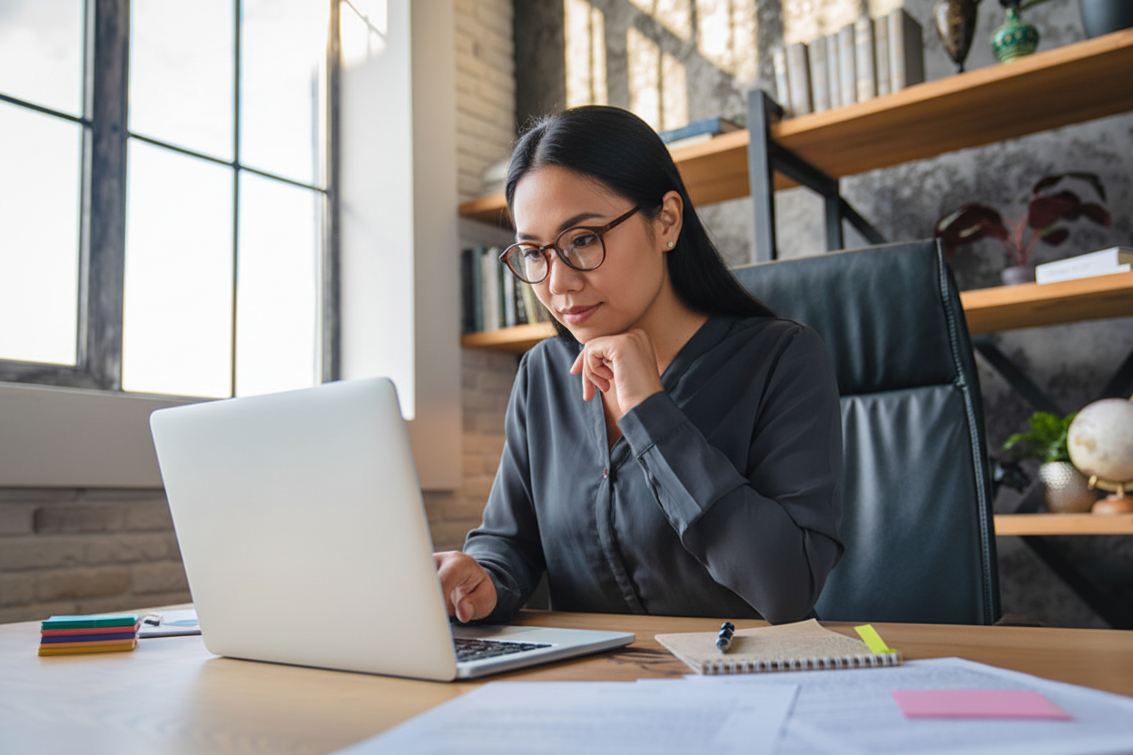 Outsourced Media and Telecommunication Female Employee