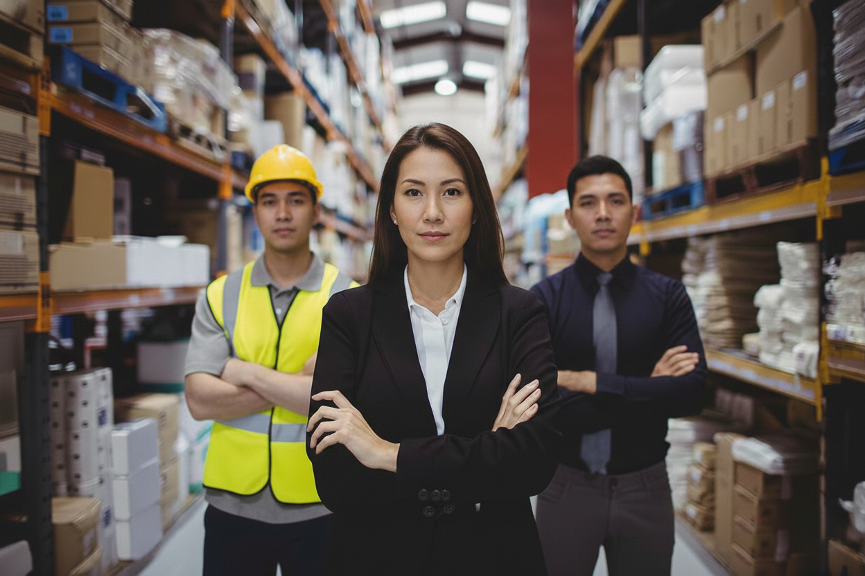 Outsourced Transport, Warehouse, and logistics employees