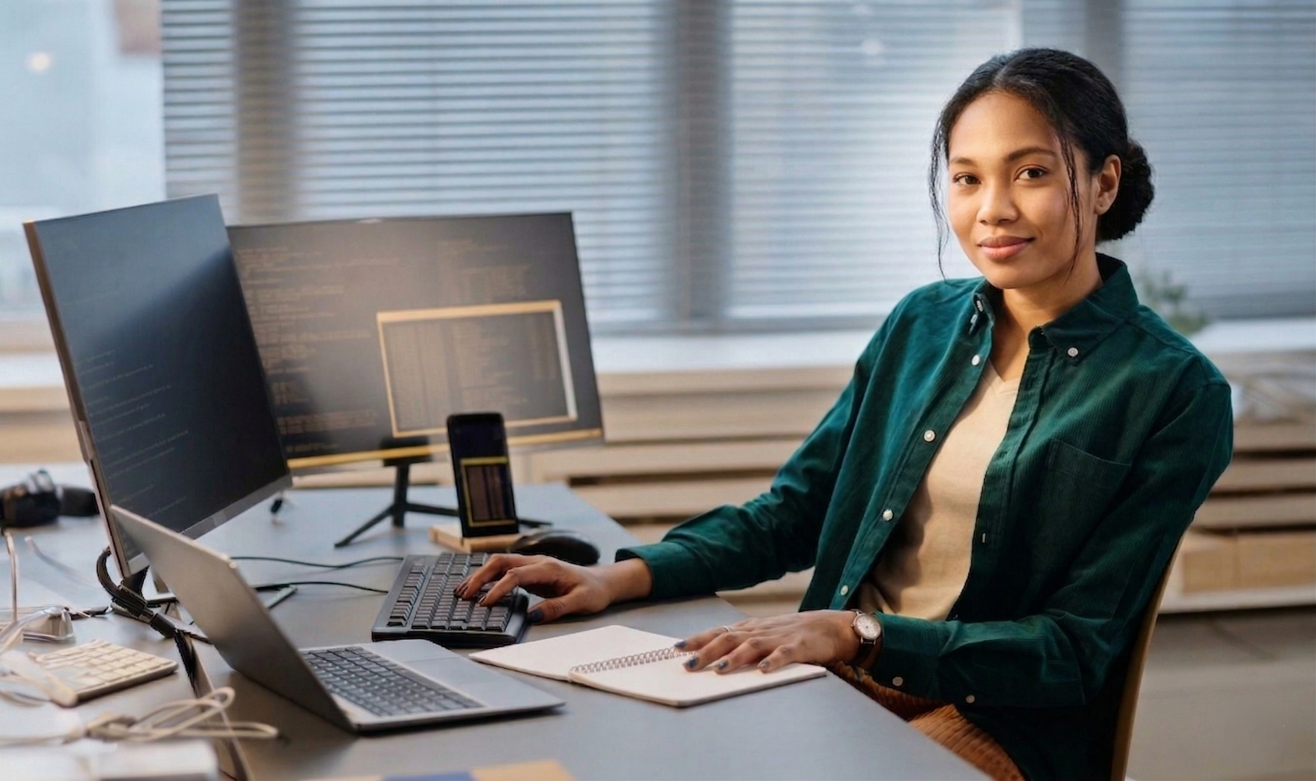 Outsourced Female Automation Tester Employee