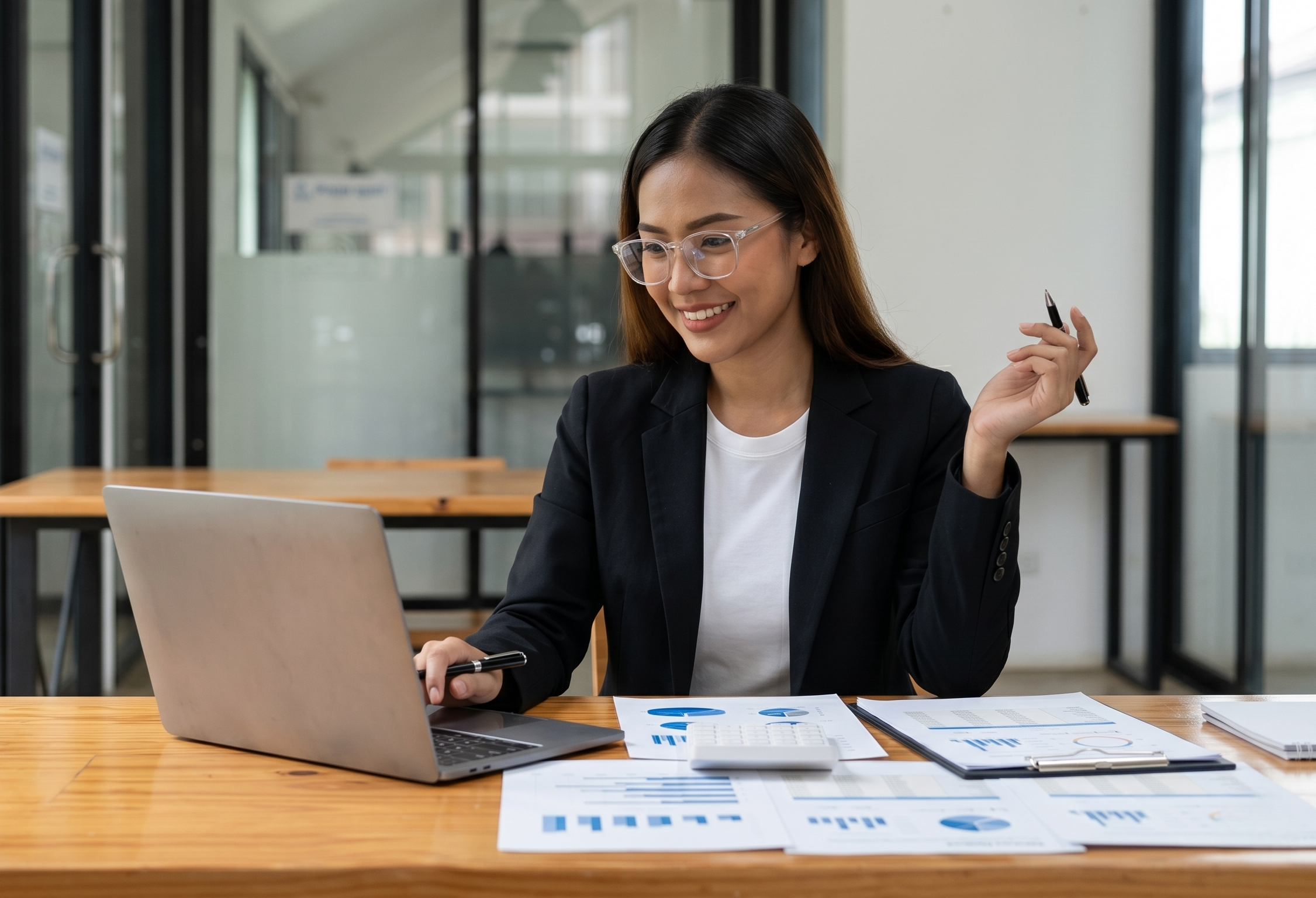 Outsourced Female Tax Accountant Employee