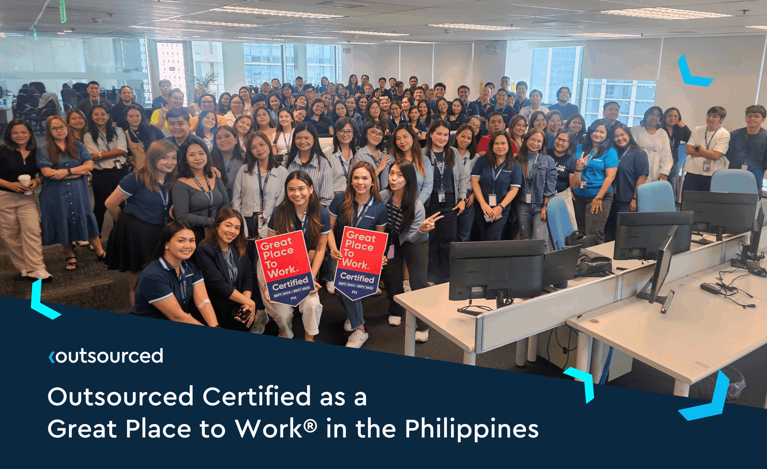 Outsourced receives Great Place to Work Certification